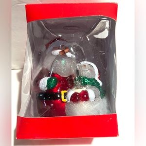 Mr and Mrs Santa Claus Plug In Figures